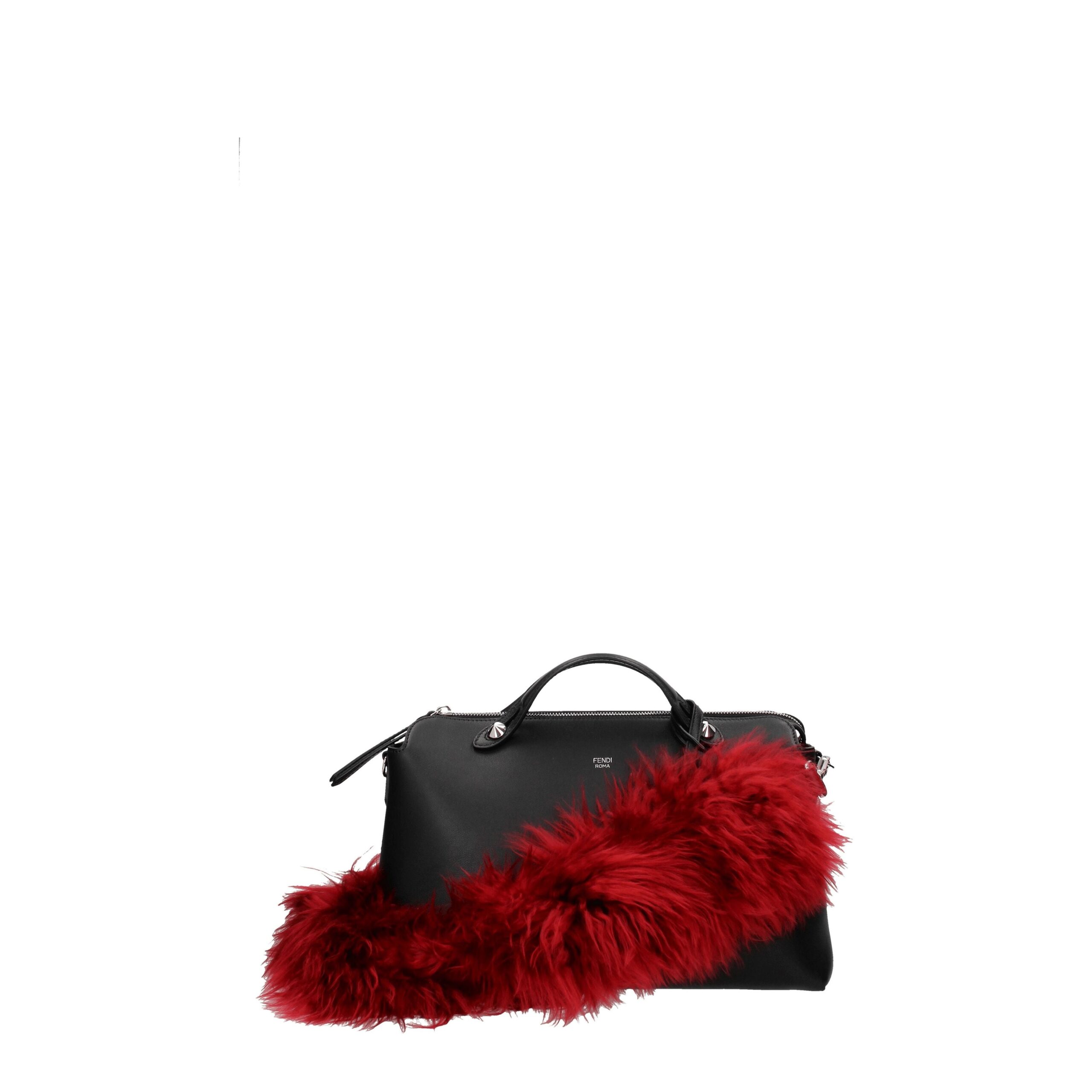 Fendi Red Leather Shoulder Bags - Image 2