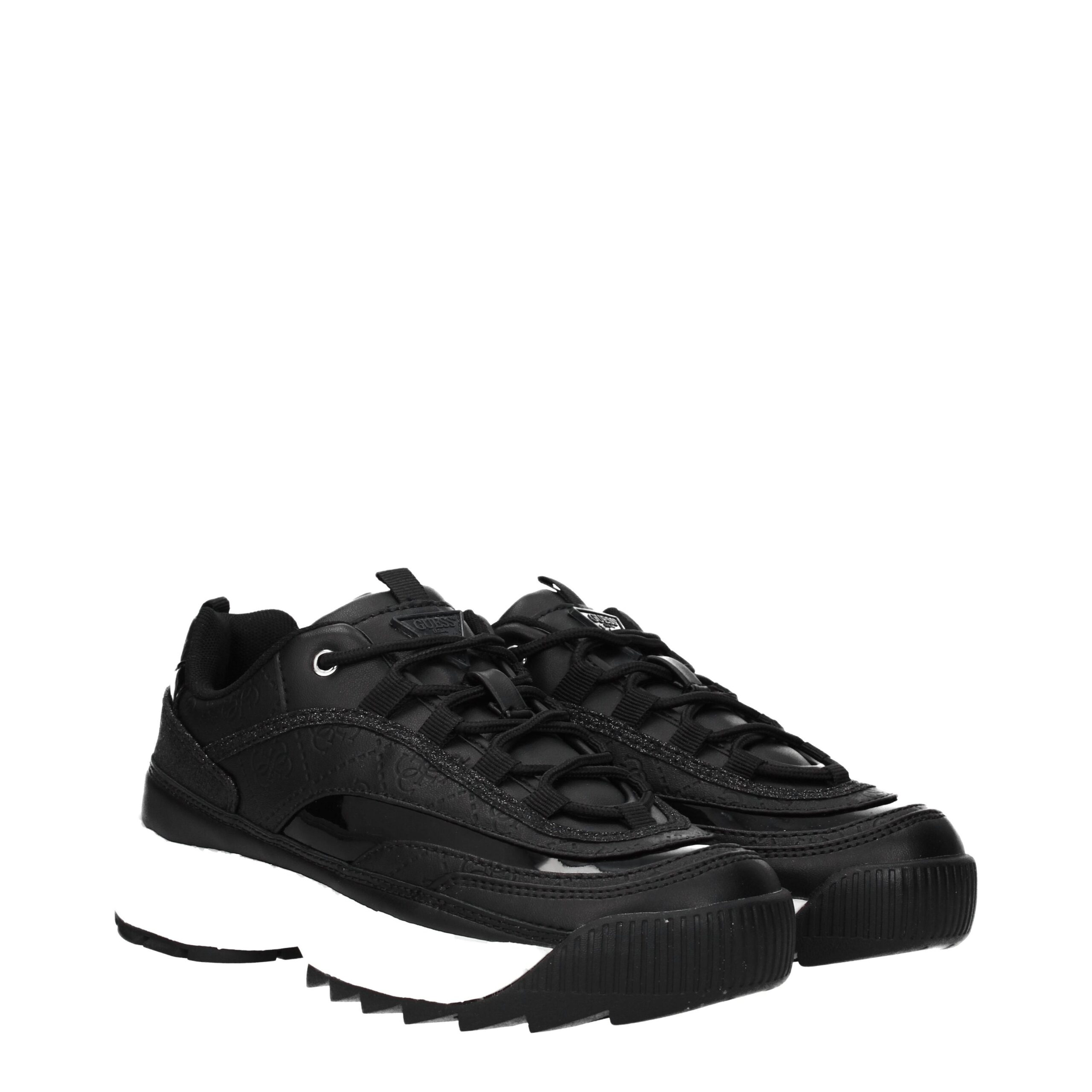 Guess Black Polyethylene Chunky Sneakers - Image 2
