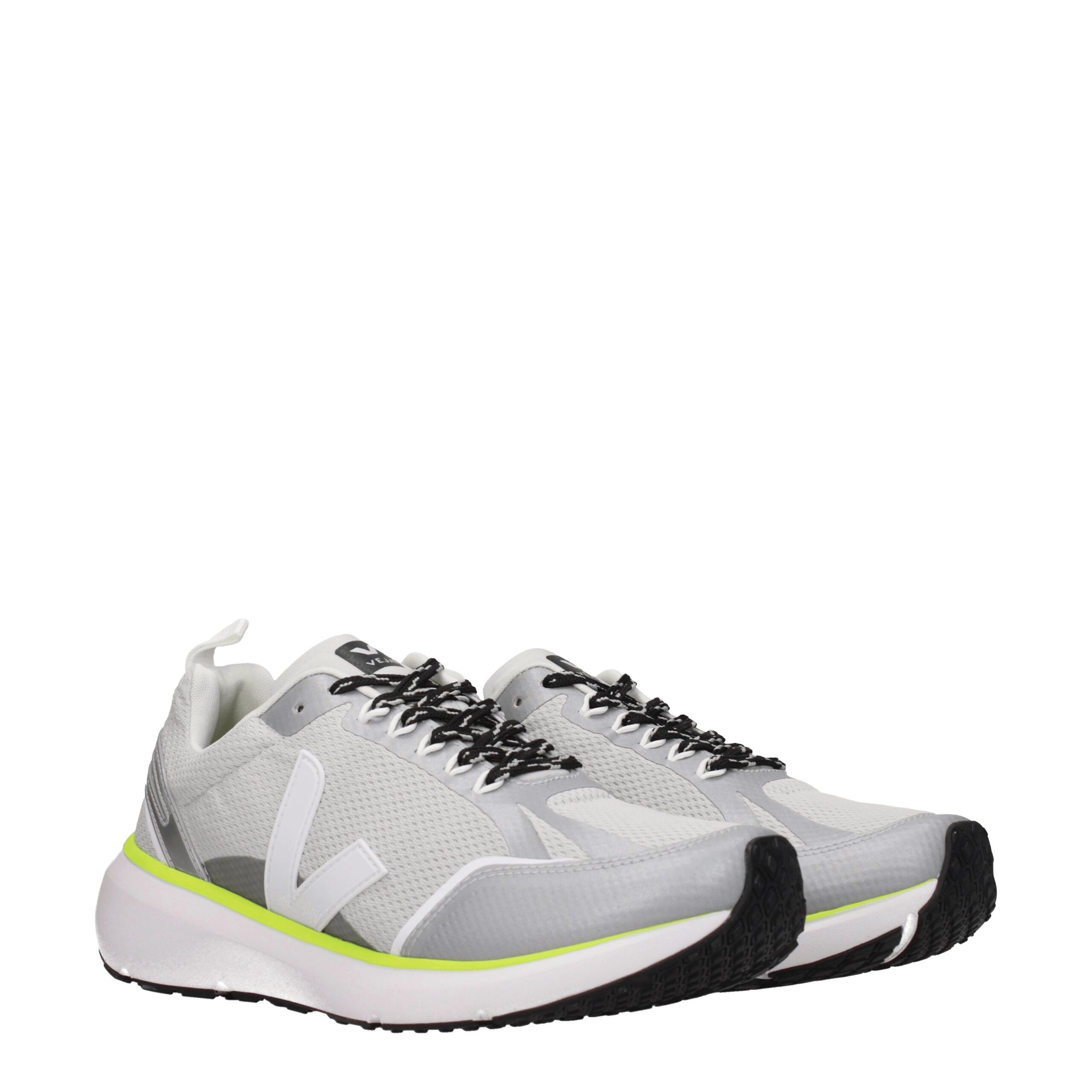 Veja Gray Fabric Athletic Sneakers - Image 2