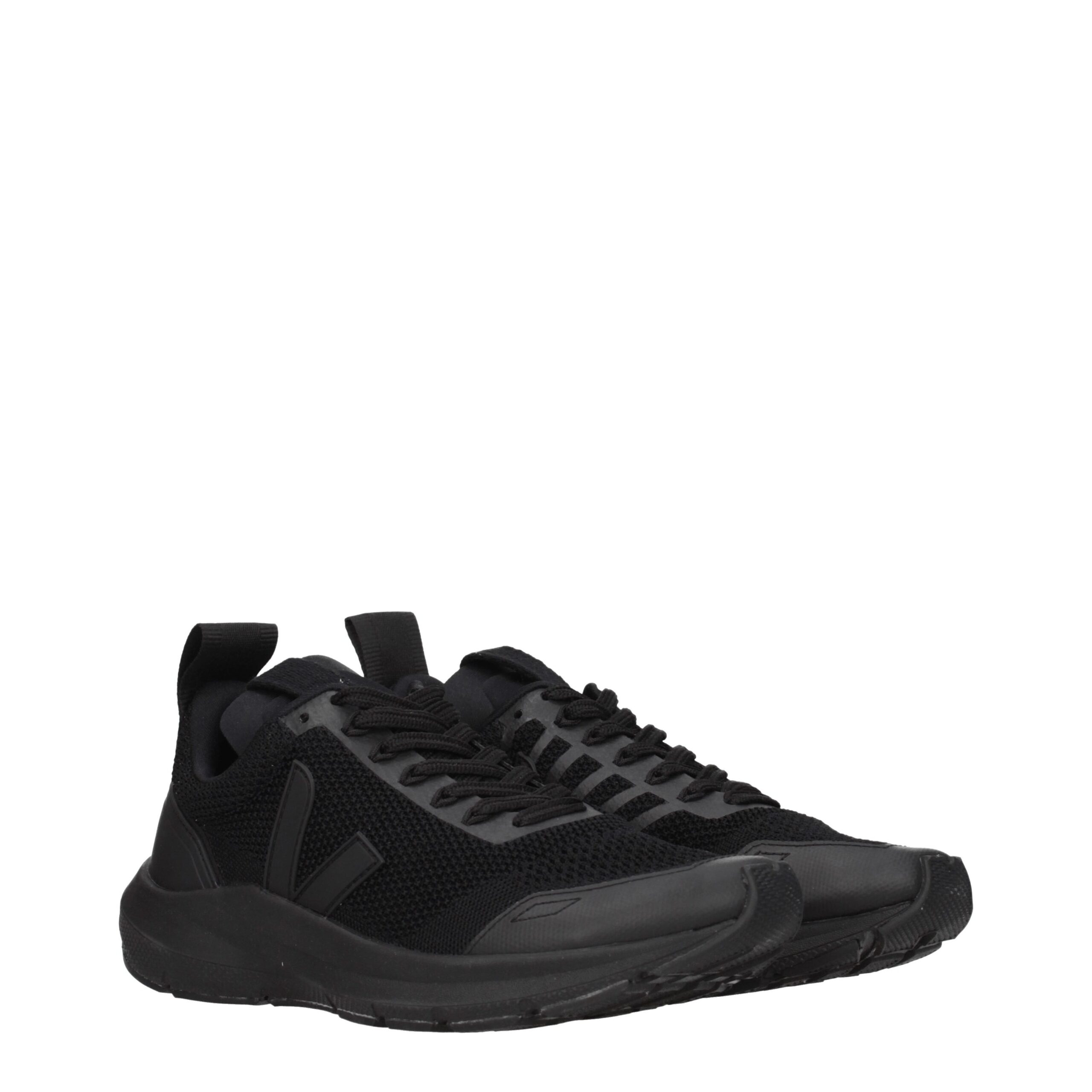 Veja Black Fabric Athletic Sneakers - Image 2