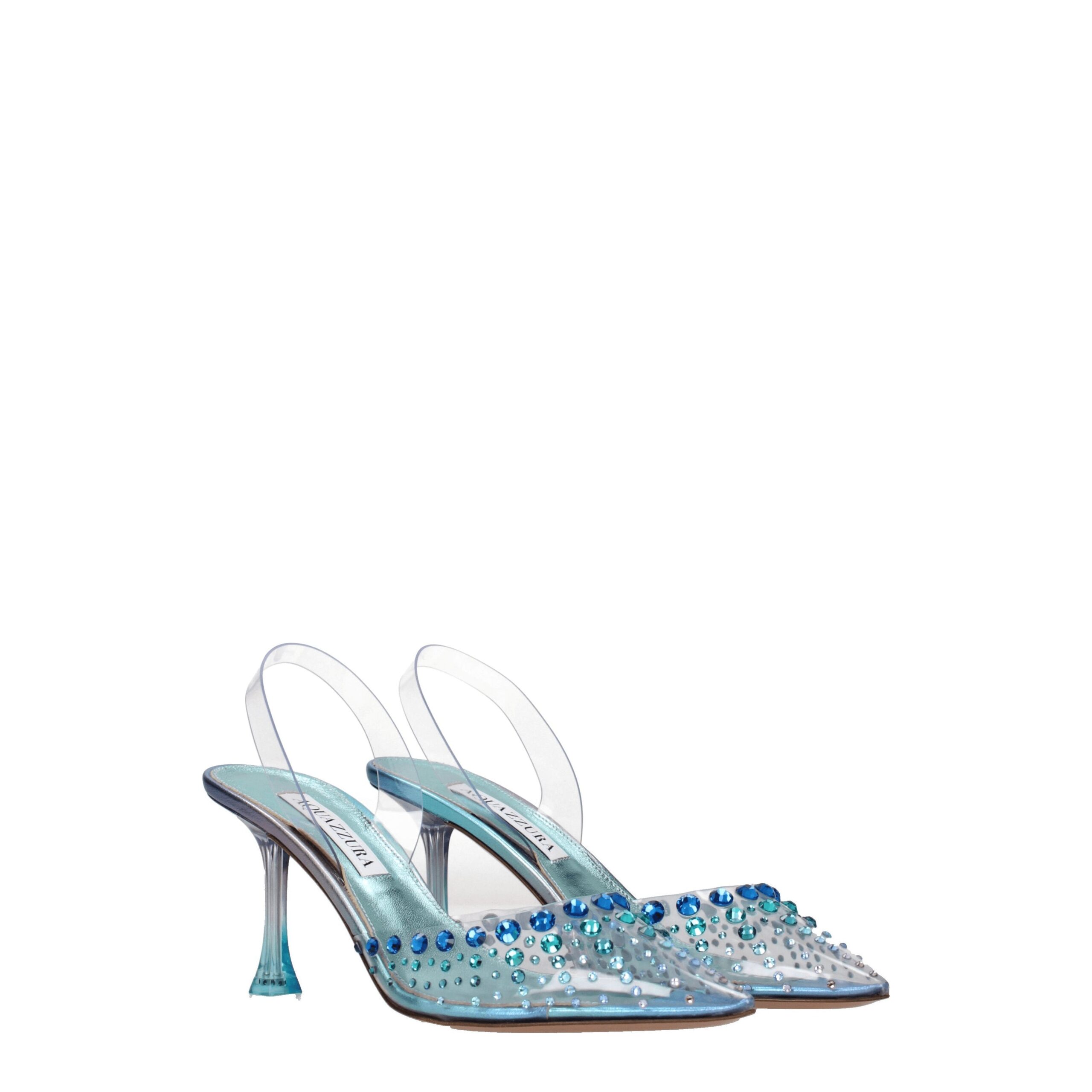 Aquazzura Transparent Pvc Stiletto Heels Sandals - Image 2