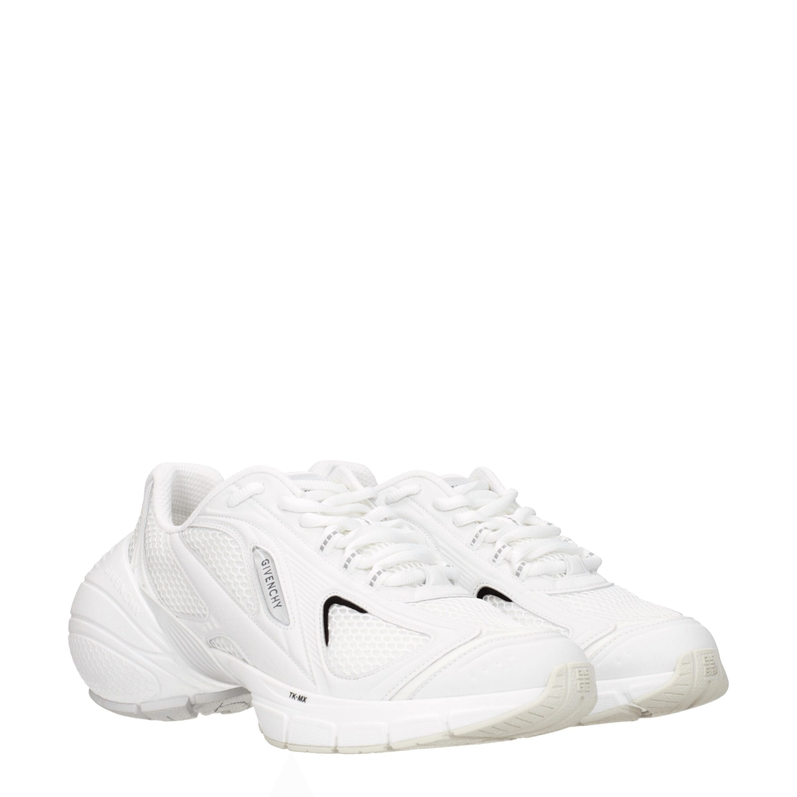 Givenchy White Fabric Athletic Sneakers - Image 2