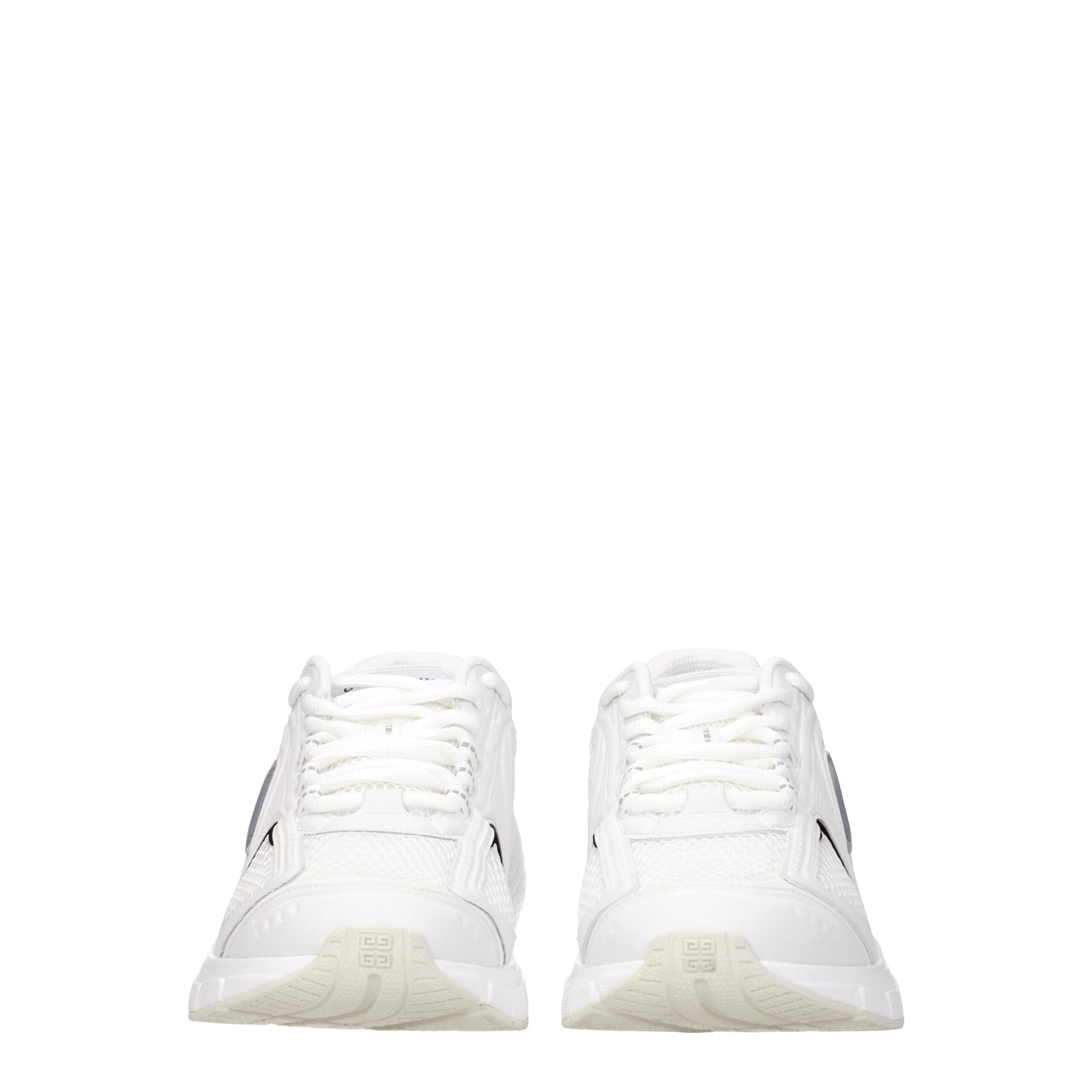 Givenchy White Fabric Athletic Sneakers - Image 3