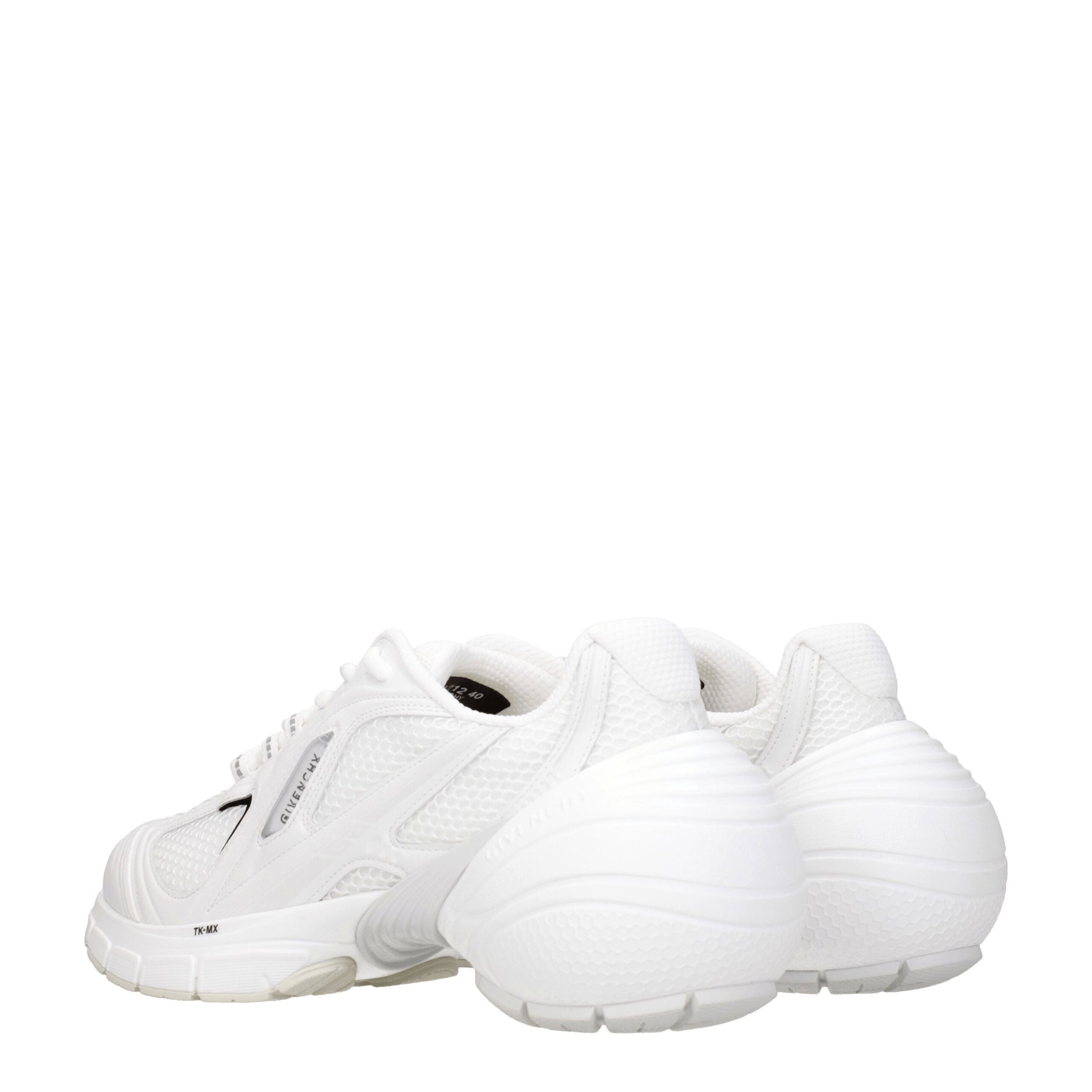 Givenchy White Fabric Athletic Sneakers - Image 4