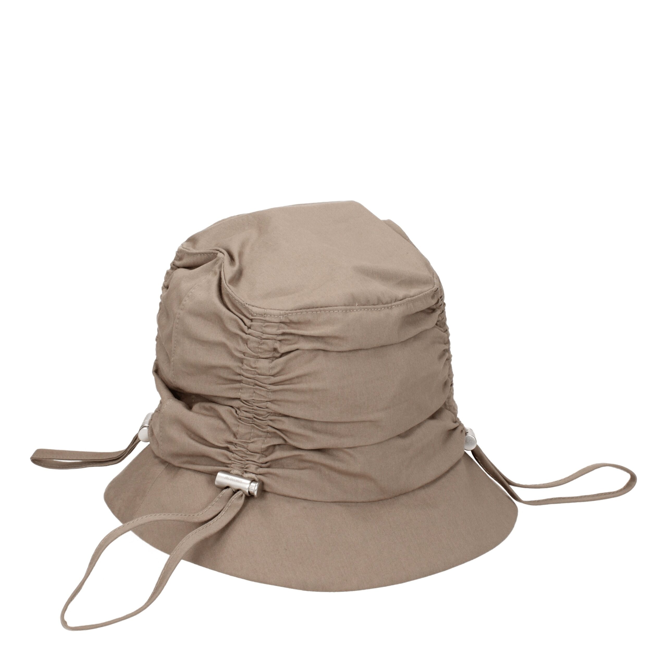 Jacquemus Beige Cotton Bucket Hat - Image 2
