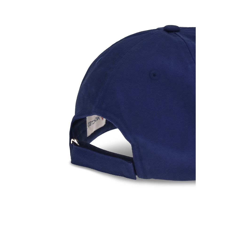Moncler x Donald Glover Blue Cotton Cap (Baseball Hat) - Image 3