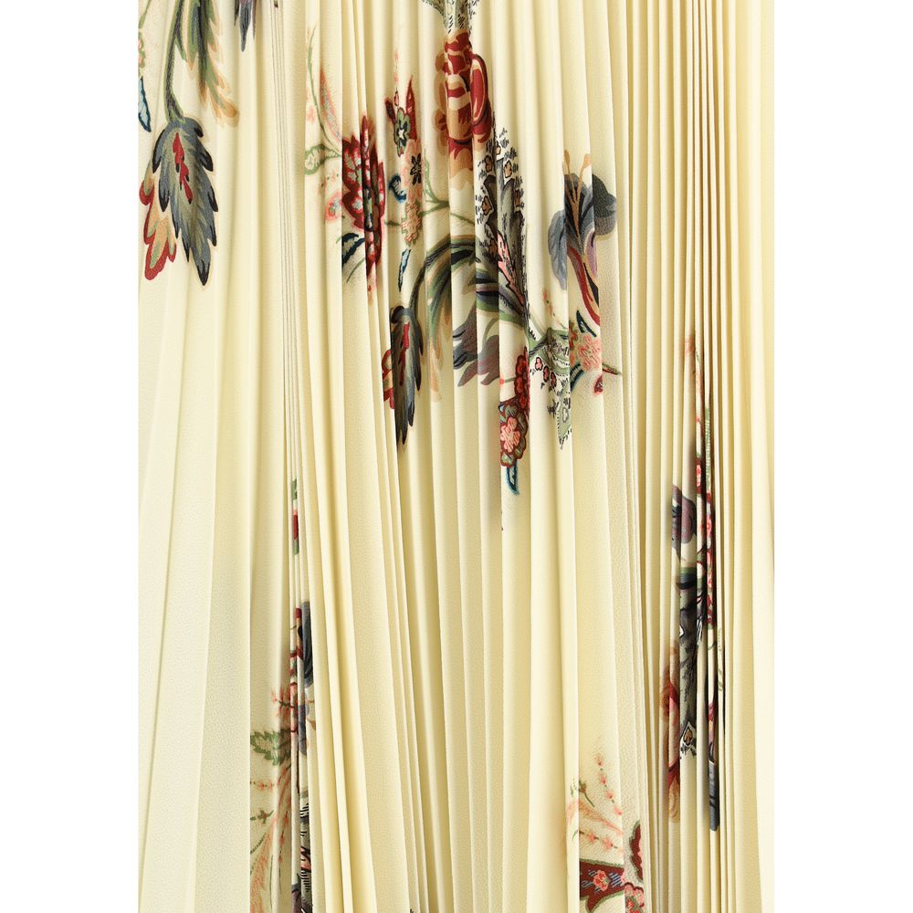 Etro Bicolor Polyester Midi Skirt - Image 3