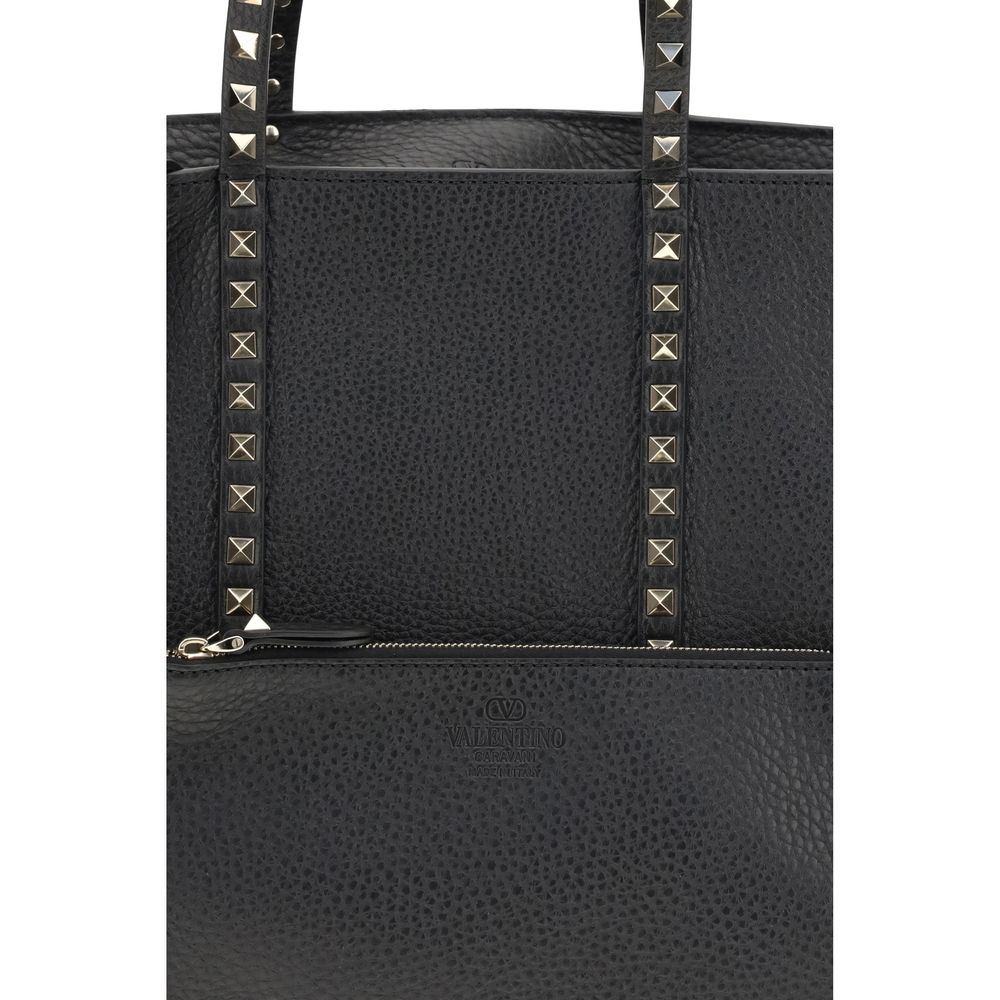 Valentino Garavani Medium Rockstud Tote Bag - Image 4