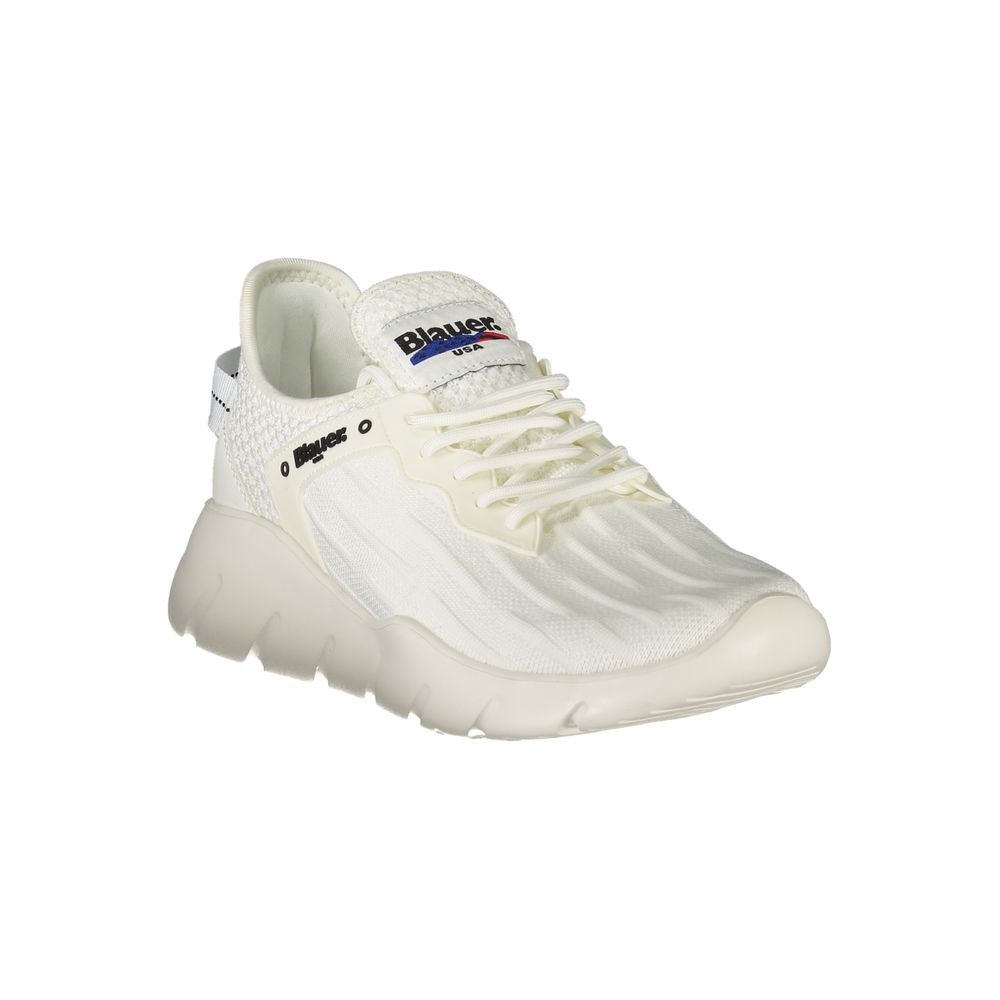 Blauer White Polyester Men Sneaker - Image 2