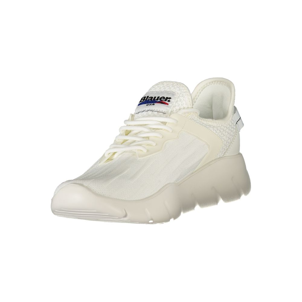 Blauer White Polyester Men Sneaker - Image 3