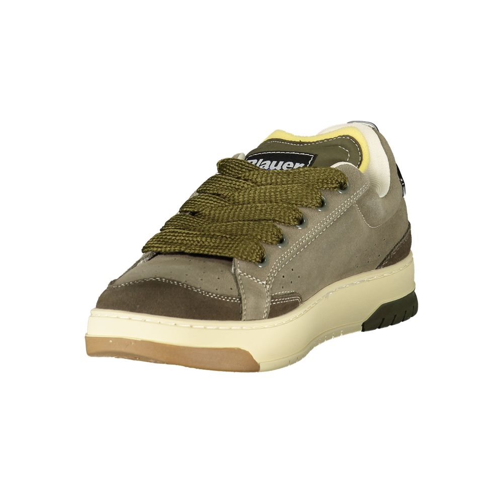Blauer Green Leather Men Sneaker - Image 3