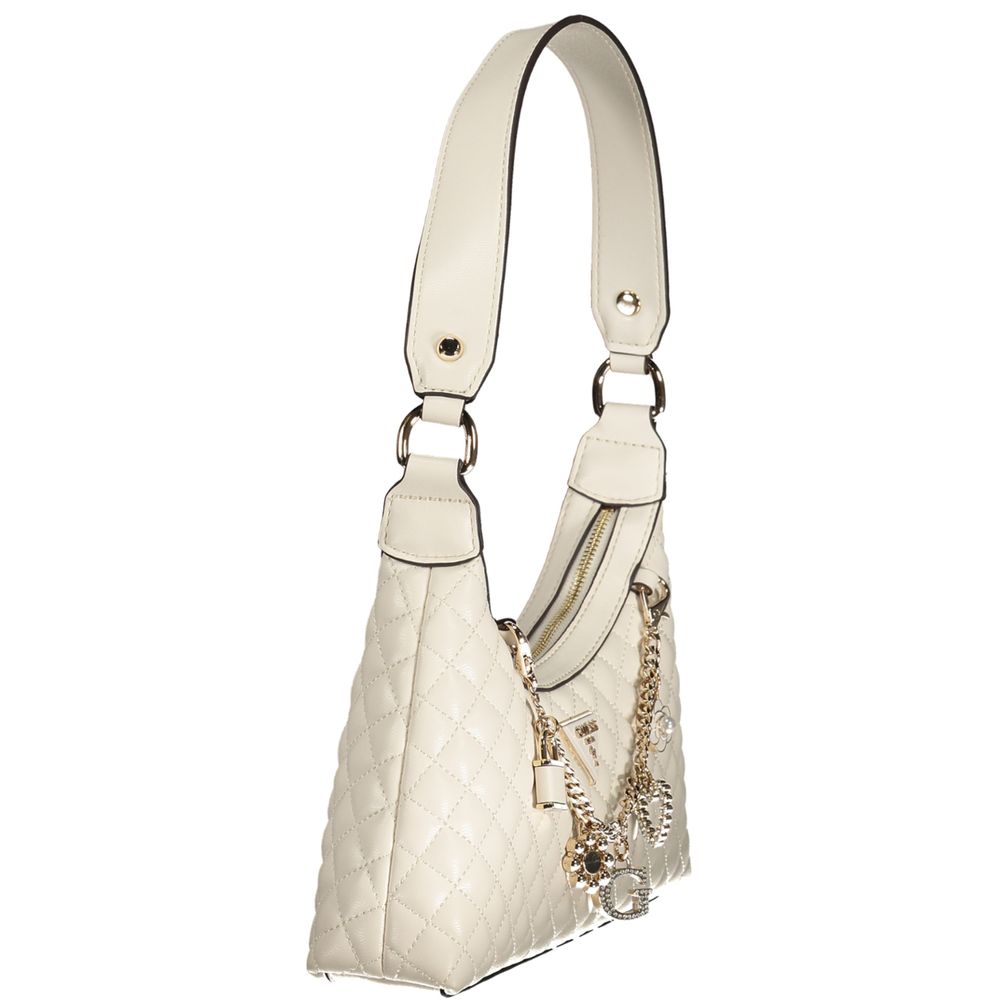 Guess Jeans White Polyethylene Women Handbag - Image 3