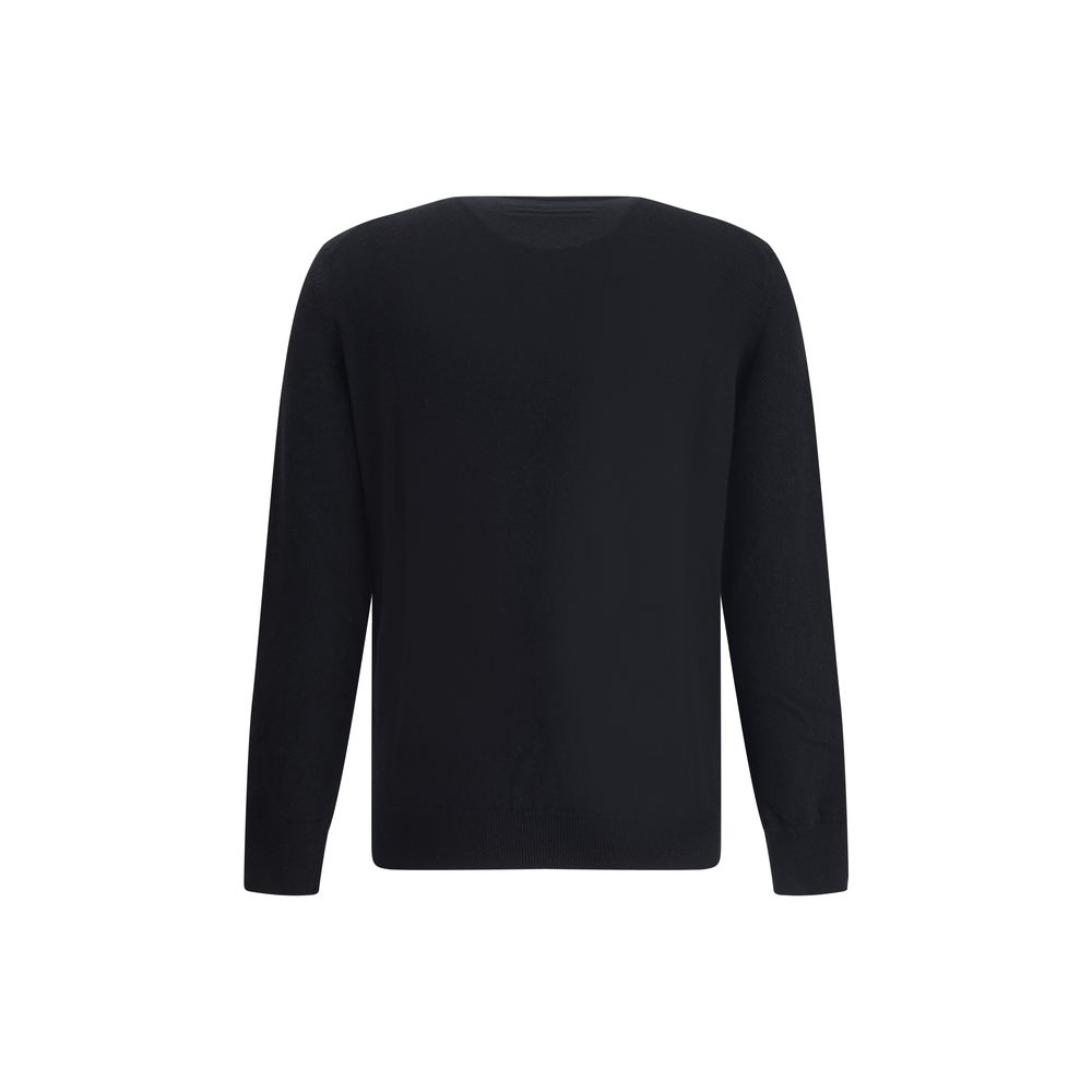 ZEGNA Black Cashmere Cashmere Sweater - Image 2