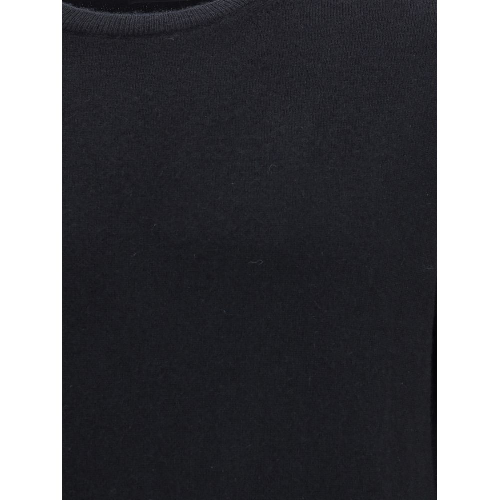 ZEGNA Black Cashmere Cashmere Sweater - Image 3