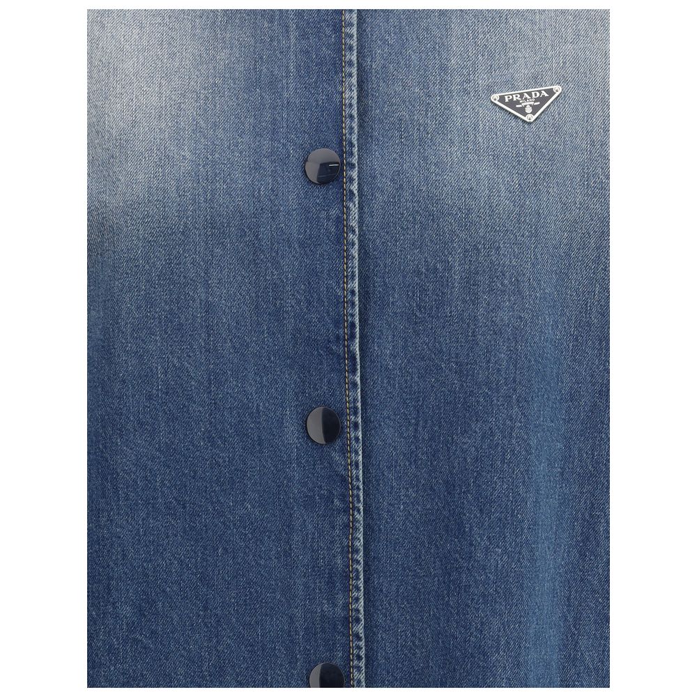 Prada Denim Shirt Jacket - Image 3
