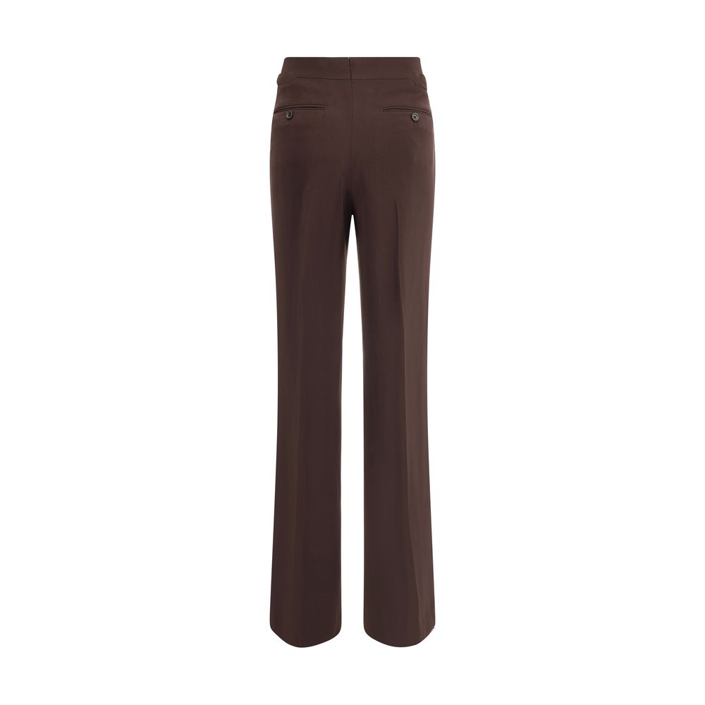Tom Ford Brown Viscose Casual Pants - Image 2