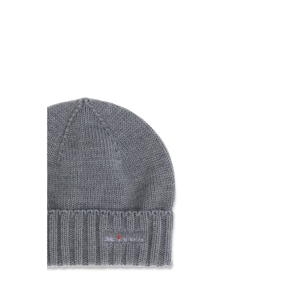 Kiton Wool beanie Hat - Image 3