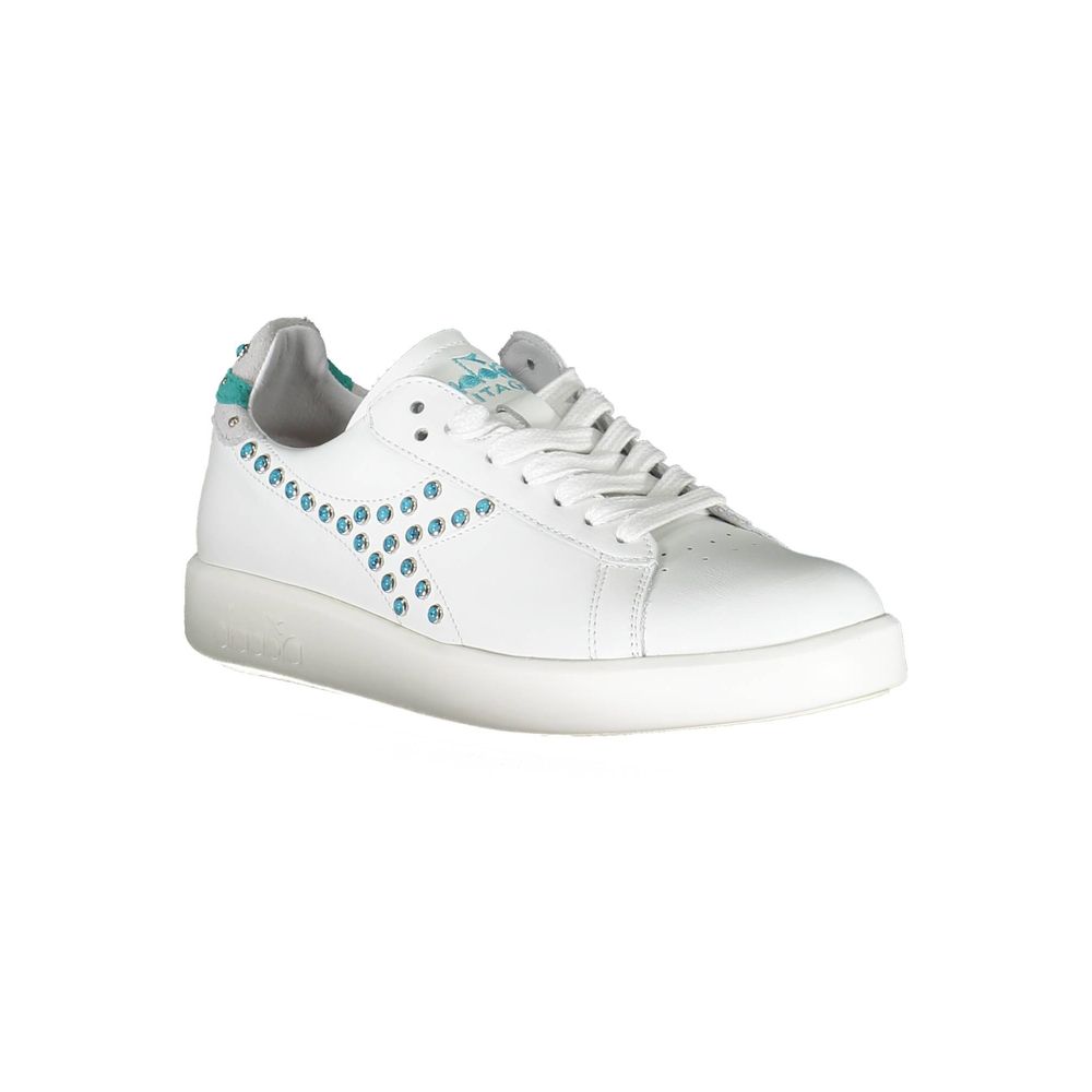 Diadora Bianco Leather Women Sneaker - Image 2