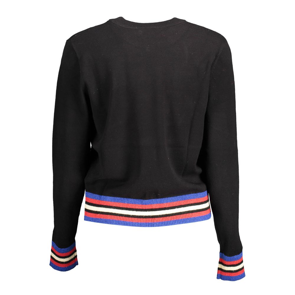Desigual Nero Viscose Women Sweater - Image 2