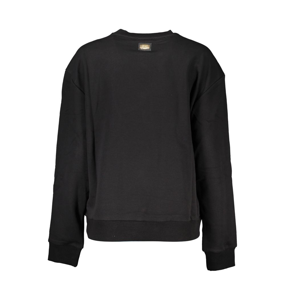Cavalli Class Black Cotton Women Sweater - Image 2