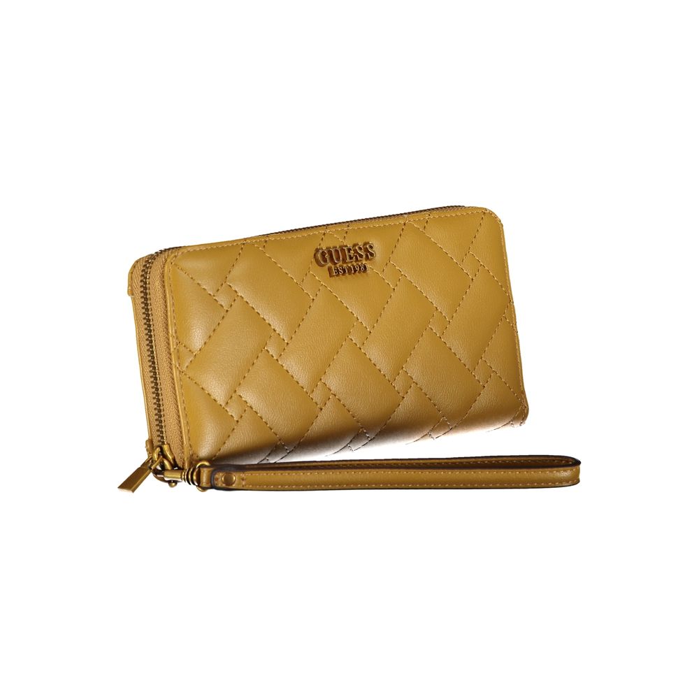 Guess Jeans Giallo Poliuretano Women Wallet - Image 2