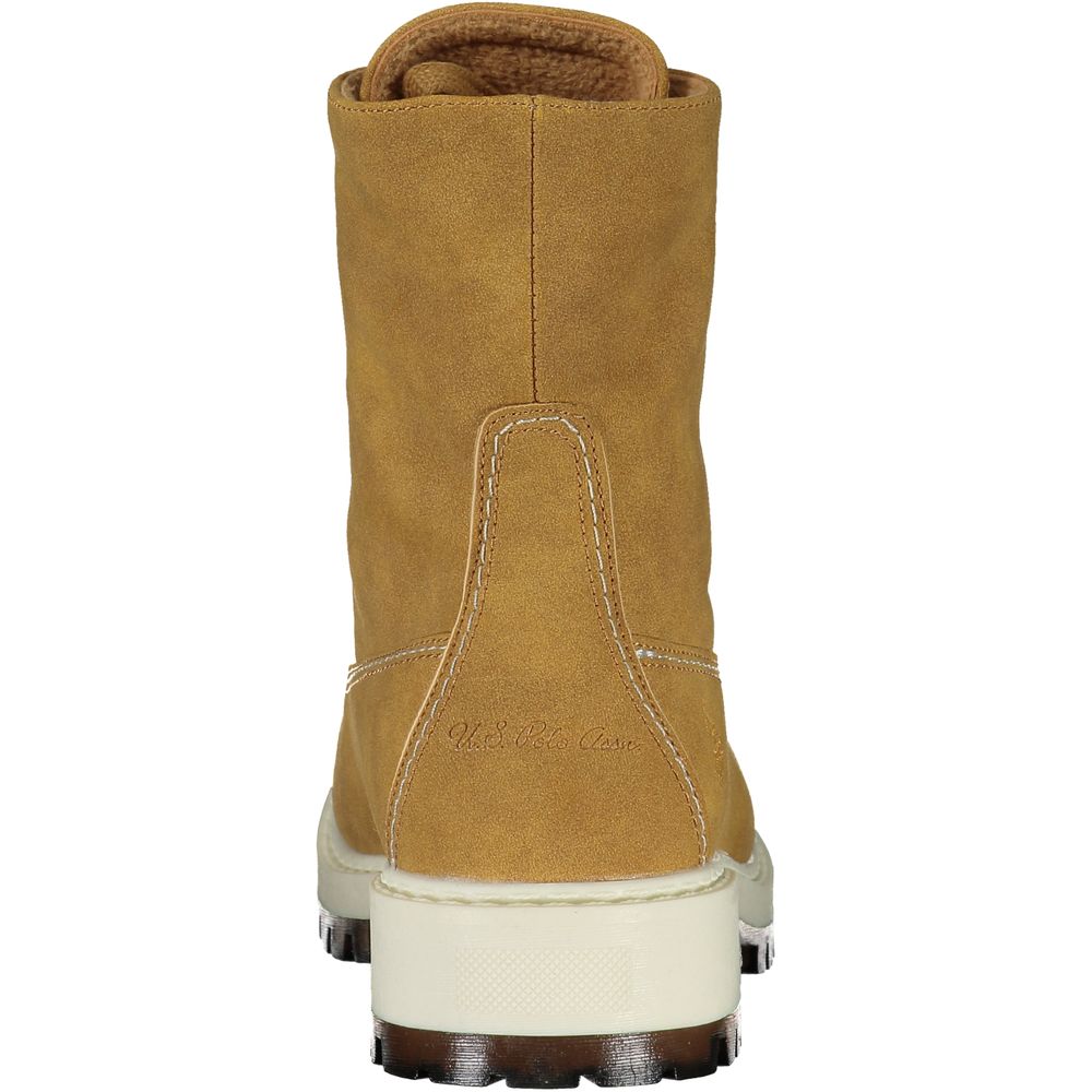 U.S. POLO ASSN. Brown Polyester Women Boot - Image 3