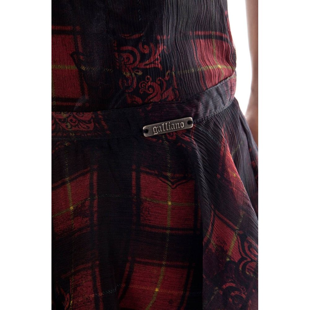 John Galliano Black Silk Women Skirt - Image 3