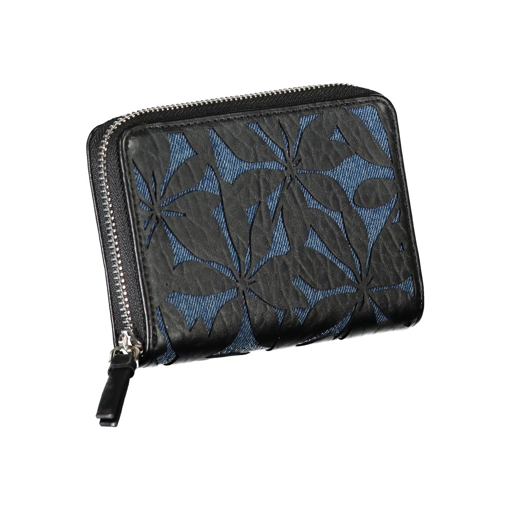 Desigual Black Polyurethane Women Wallet - Image 3