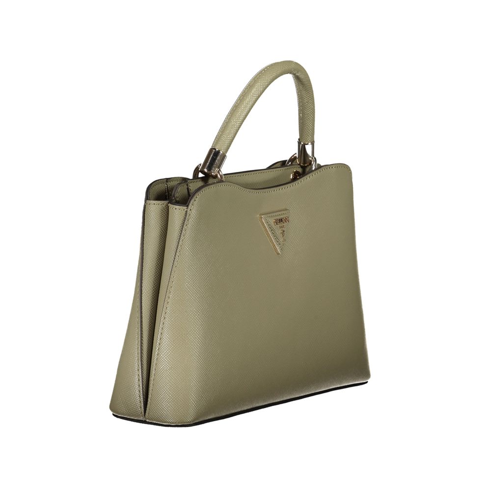 Guess Jeans Verde Poliuretano Women Handbag - Image 3