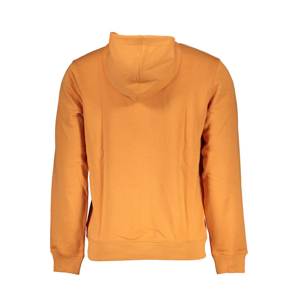 Guess Jeans Orange Cotton Men's Sweatshirt - Image 2