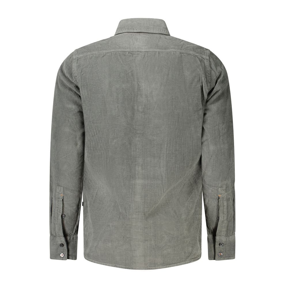 Hugo Boss Green Cotton Shirt - Image 2