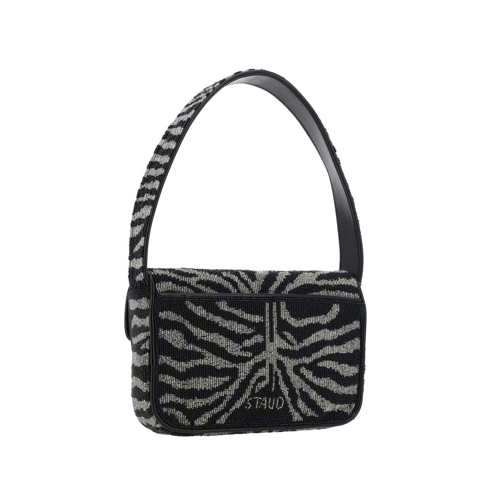 Staud Tommy Beaded Shoulder Bag - Image 3