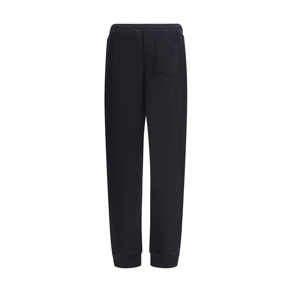 Moschino Black Cotton Joggers (Workout Pants) - Image 2