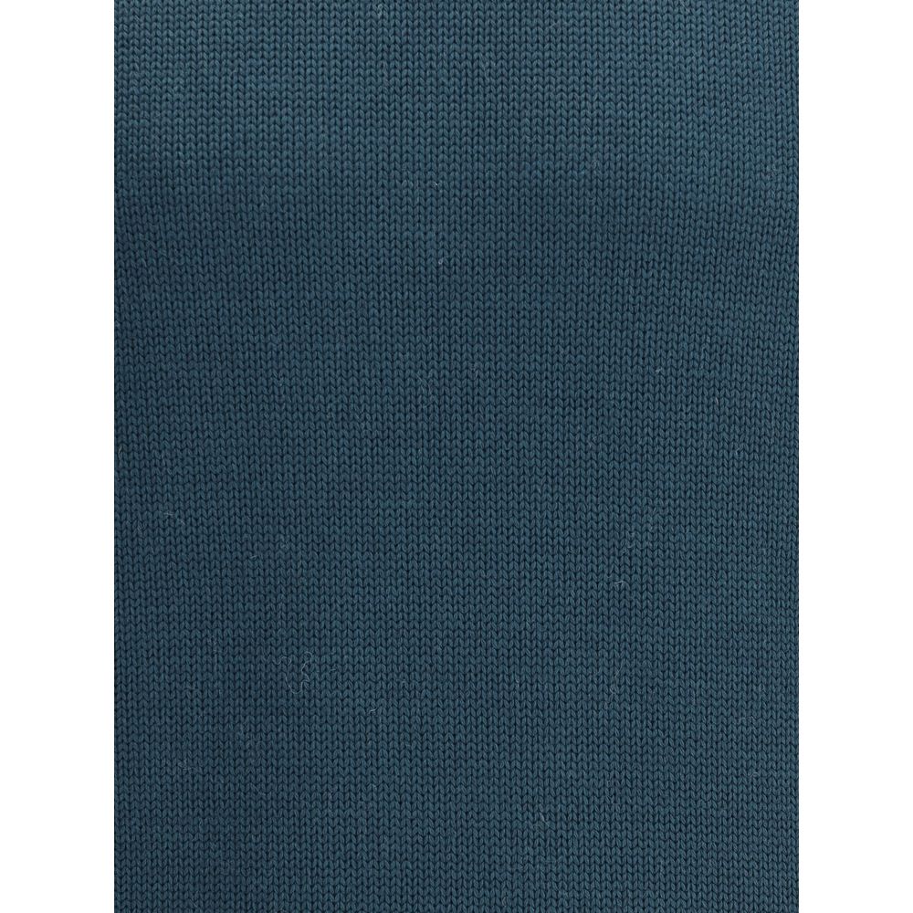 Roberto Collina Bicolor Merino Wool Turtleneck - Image 3