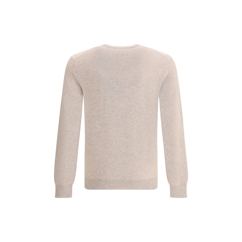 ZEGNA Beige Cashmere Cashmere Sweater - Image 2