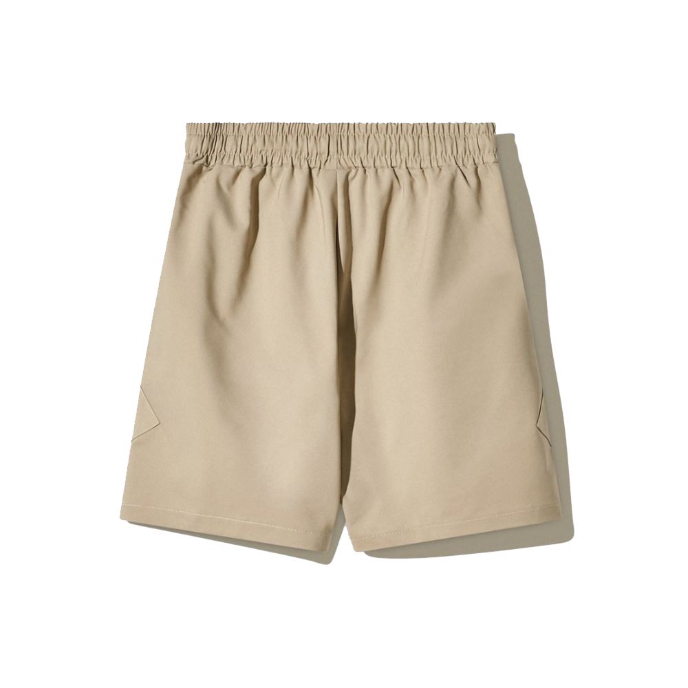 Comme Des Fuckdown Beige Cotton Short - Image 2