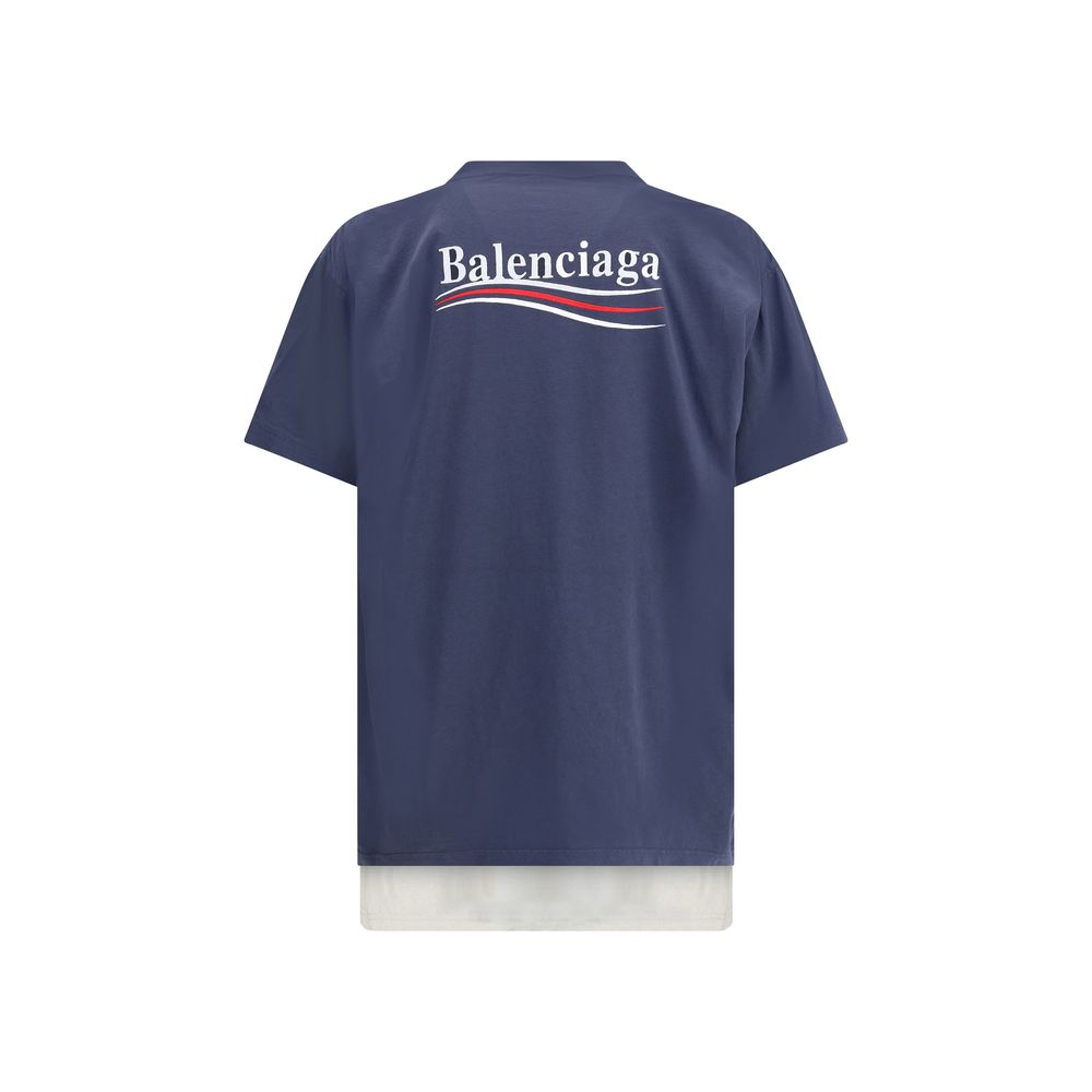 Balenciaga Double Political Campaign T-Shirt - Image 2