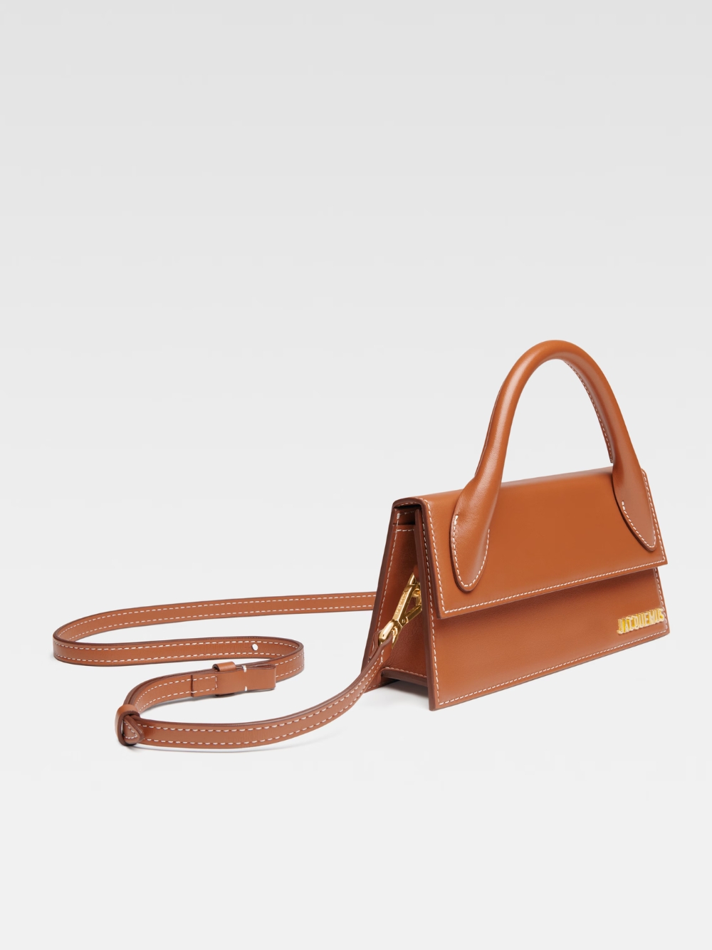Jacquemus Le Chiquito Long Brown Bag - Image 3