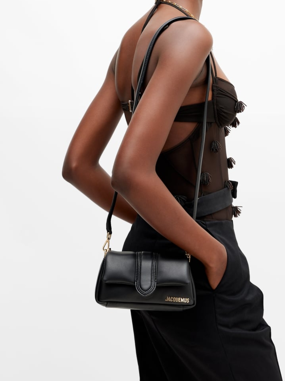 Jacquemus Le Petit Bambimou Black Bag - Image 2
