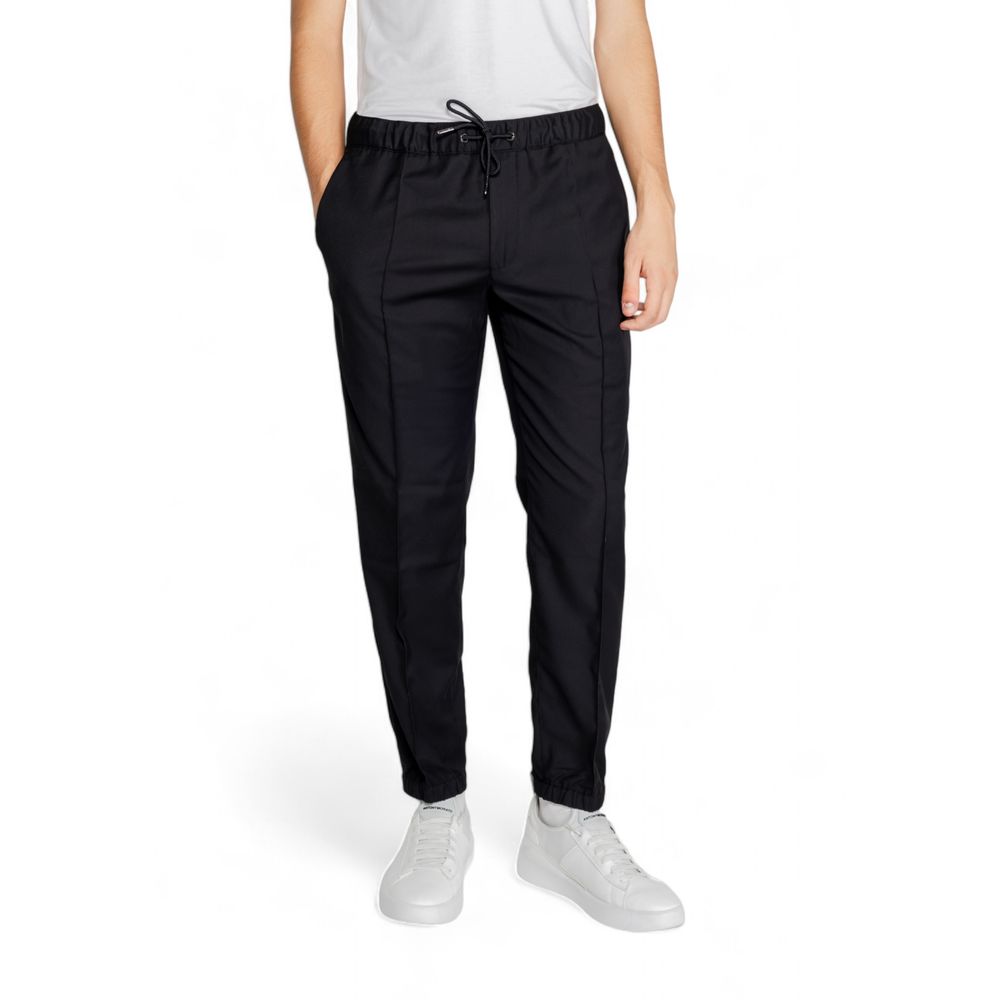 Armani Exchange Black Polyester Pant - Image 2