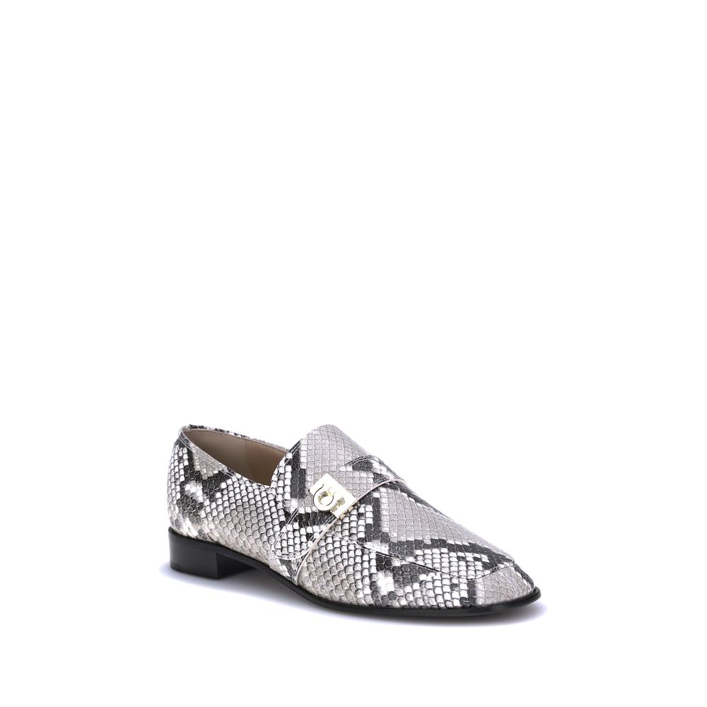 Ferragamo Multicolor Goatskin Slip-On Loafers - Image 2