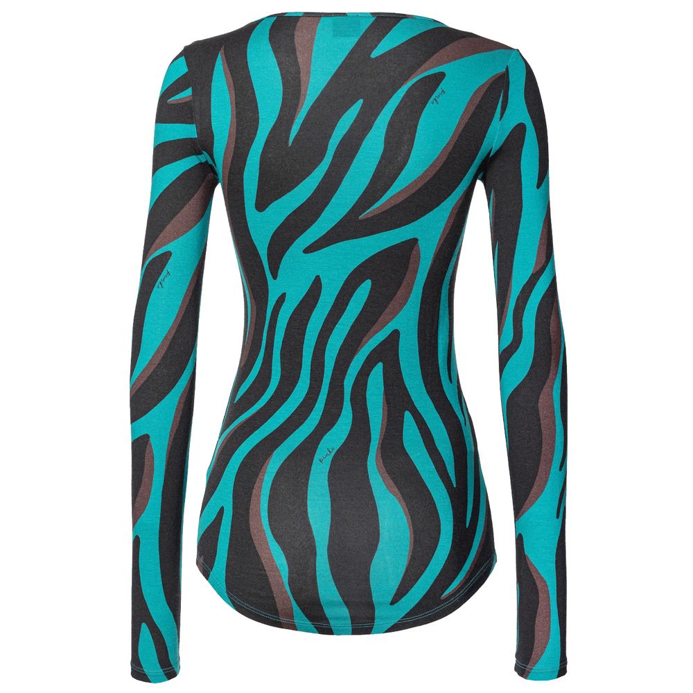 PINKO Green Viscose Sweater - Image 2