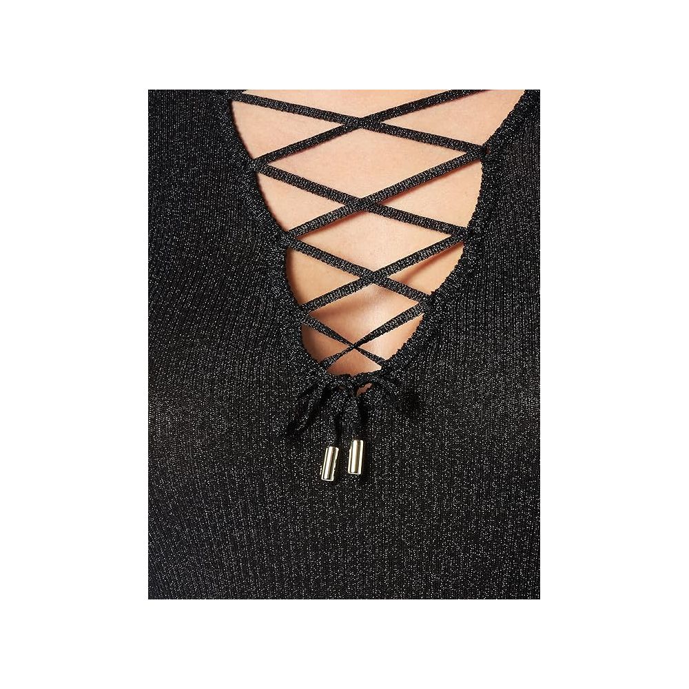 PINKO Black Viscose Sweater - Image 4