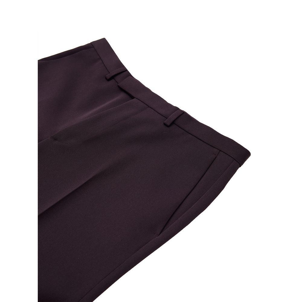 Gucci Bordeaux Wool Dress Pants - Image 3