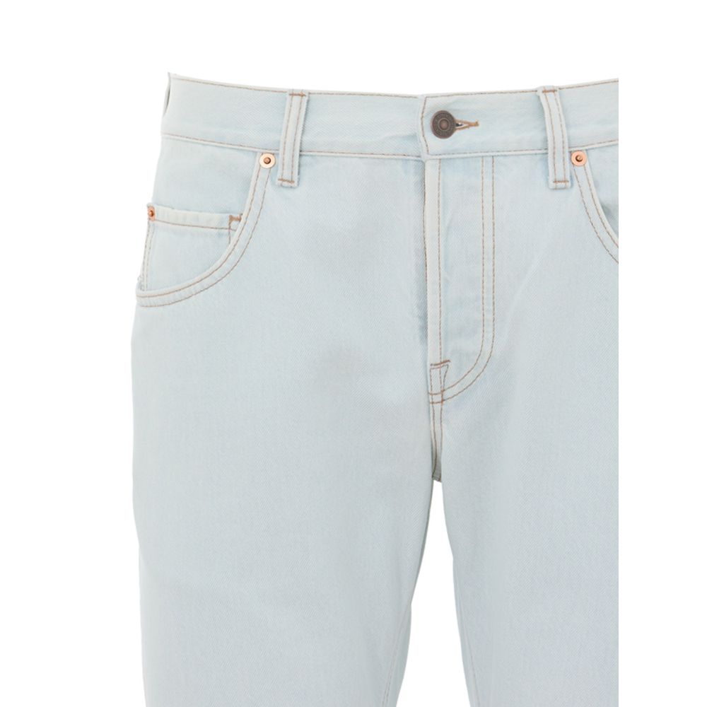 Gucci Blue Cotton Jeans Denim - Image 4
