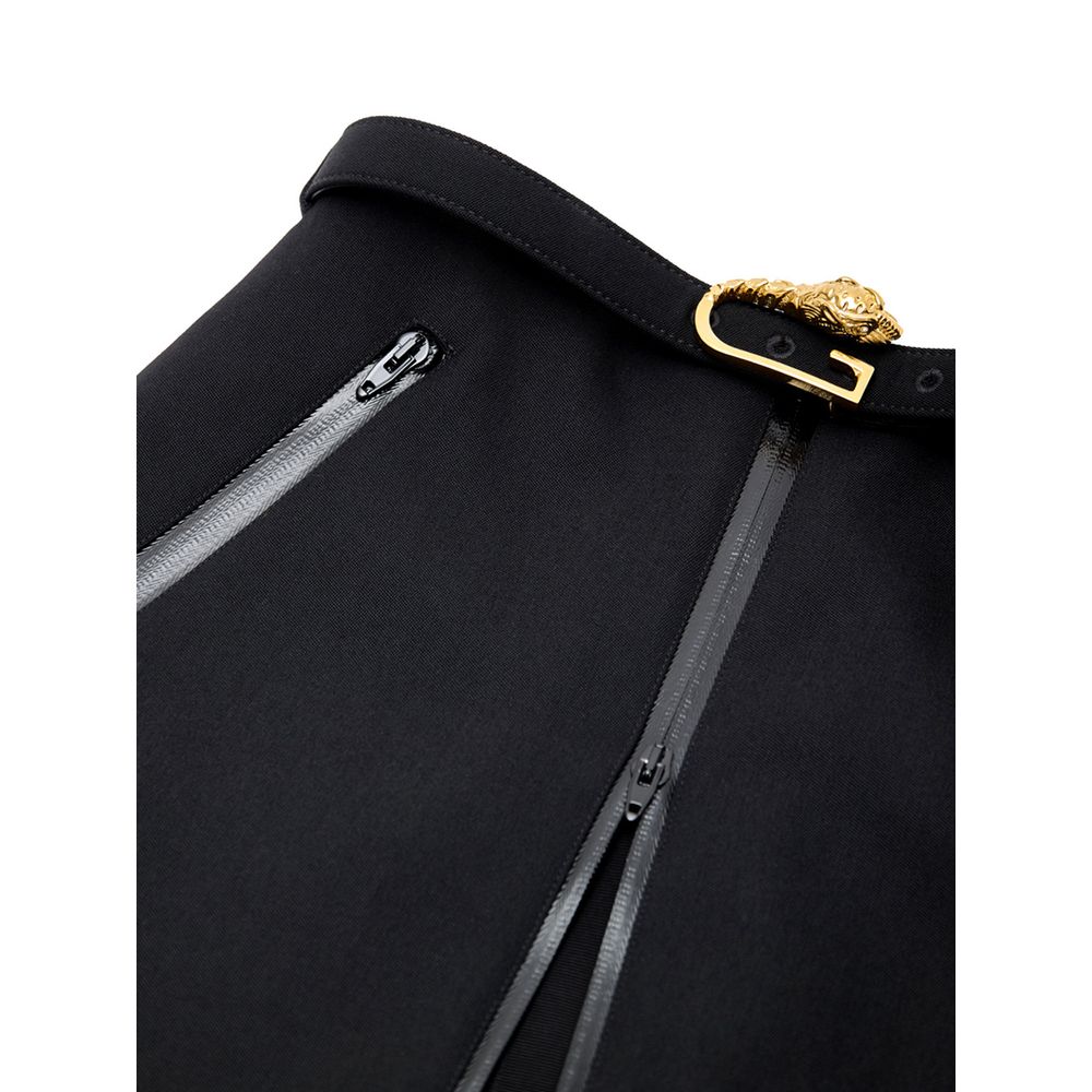 Gucci Black Wool Skirt - Image 3
