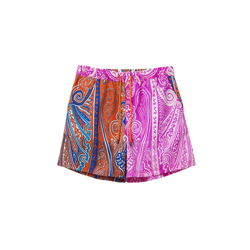Etro Multicolor Polyamide Swim Short