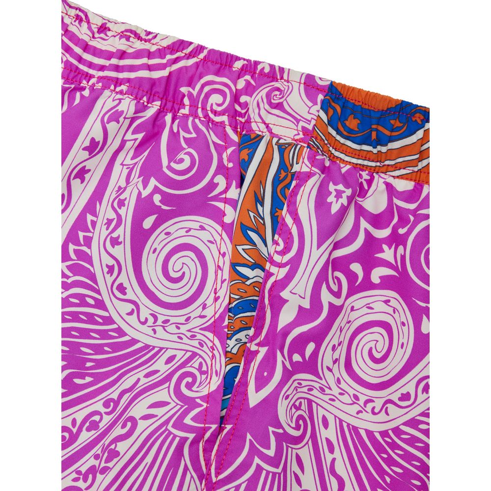 Etro Multicolor Polyamide Swim Short - Image 3