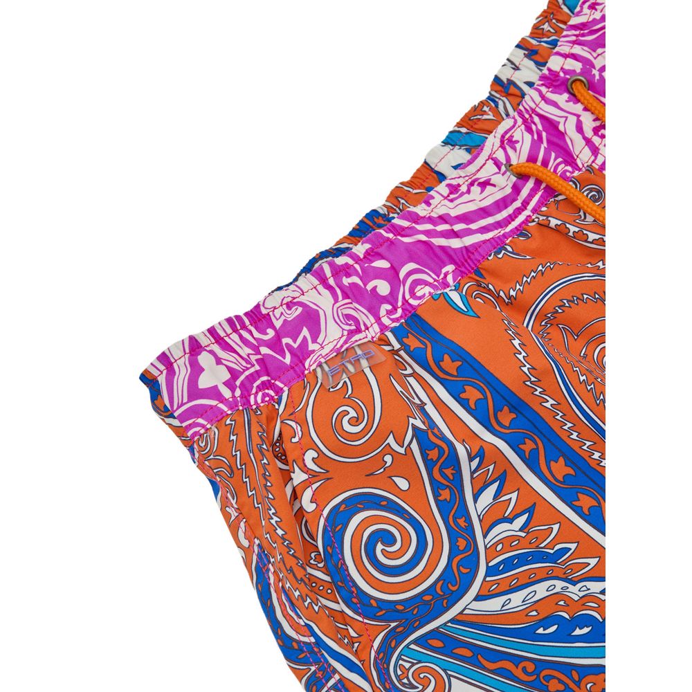 Etro Multicolor Polyamide Swim Short - Image 4