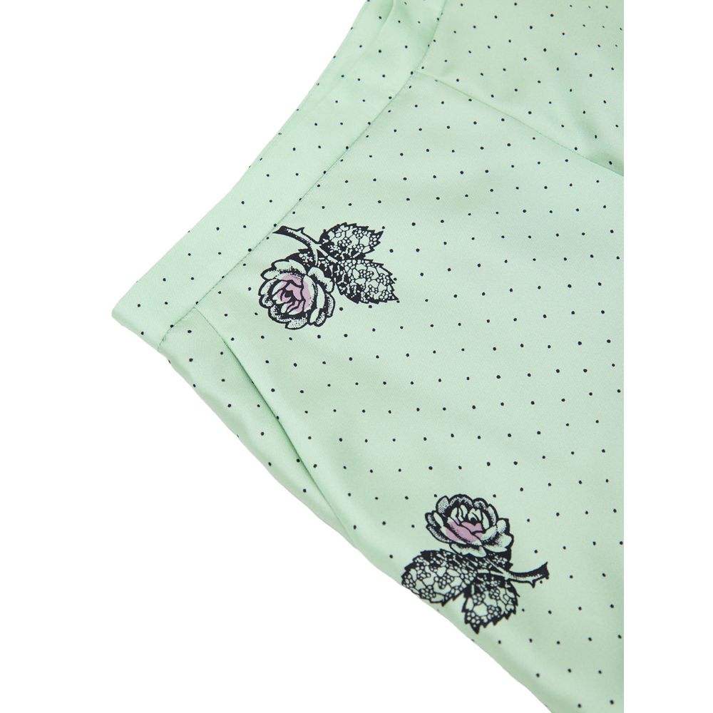 Gucci Green Silk Pant - Image 3